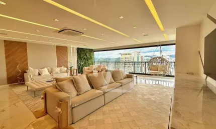 Apartamento com 3 dormitórios à venda, 313 m² por r$ 5.990.000,00 - alphaville - barueri/sp