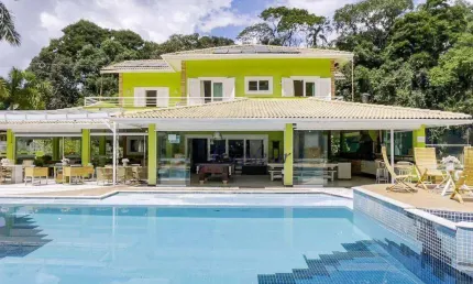 Chácara com 9 dormitórios à venda, 14380 m² por r$ 10.000.000,00 - parque petrópolis - mairiporã/sp