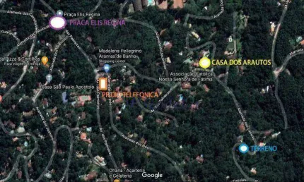 Terreno à venda, 1180 m² por r$ 180.000,00 - roseira - mairiporã/sp