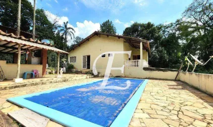 Chácara com 3 dormitórios  à venda em condomínio pé na água, 980 m² - cacéia - mairiporã/sp