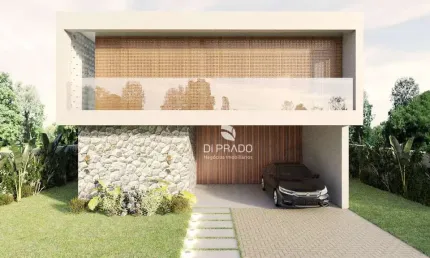 Casa em construção com 4 dormitórios à venda - Condomínio Fazenda SerrAzul Santa Maria - Itupeva/SP