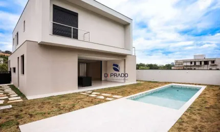 Belíssima casa com 4 suítes à venda, 348 m² área construída em um terreno de 506 m ² por 3.180.000,00 - Condomínio Alphaville - Jundiaí/SP.