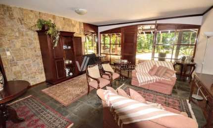 Casa em condomínio fechado com 5 quartos para alugar na Rua Lupércio Arruda Camargo, 797, Jardim Santana, Campinas, 773 m2 por R$ 18.000
