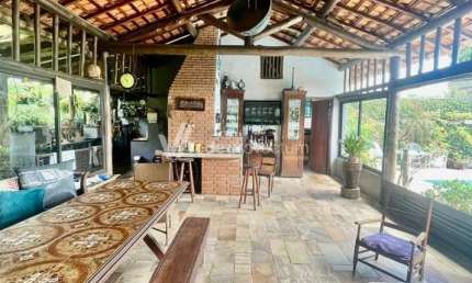 Casa em condomínio fechado com 5 quartos para alugar na Rua Madre Maria Santa Margarida, 777, Nova Campinas, Campinas, 413 m2 por R$ 9.000