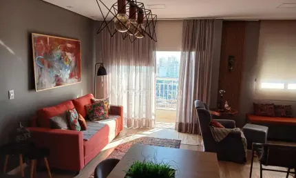 Apartamento com 2 quartos para alugar na Rua Vitoriano dos Anjos, 661, Ponte Preta, Campinas, 80 m2 por R$ 5.500