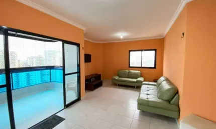 Apartamento à venda em praia grande, vila caiçara, com 3 quartos