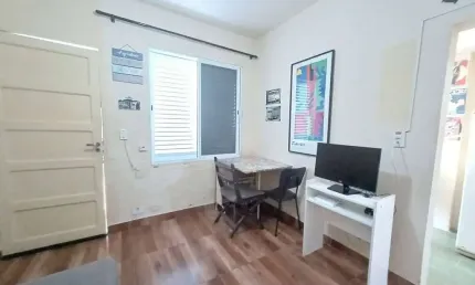 Kitnet à venda em Praia Grande, Canto do Forte, com 1 quarto, 27m²