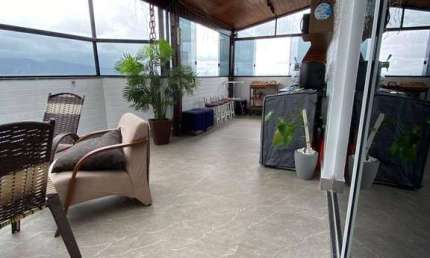 Cobertura à venda em Praia Grande, Vila Caiçara, com 3 quartos, 174m²