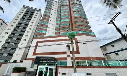 Apartamento à venda em praia grande, jardim real, com 2 quartos, 85m²