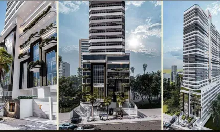 Apartamento à venda em praia grande, aviação, com 3 quartos, 109m²