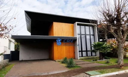 Casa com 4 dormitórios à venda, 426 m² por r$ 6.900.000,00 - royal park residence & resort - londrina/pr