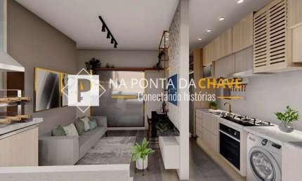 Apartamento com 2 quartos à venda na Rua Vitória Régia, 140, Campestre, Santo André por R$ 395.000