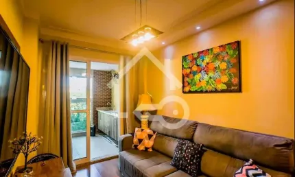 Apartamento com 3 quartos à venda na Rua Xingu, 305, Vila Valparaíso, Santo André por R$ 636.000