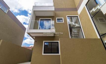 Casa em condomínio fechado com 3 quartos à venda na Rua Luiz Gallieri, Uberaba, Curitiba, 96 m2 por R$ 759.000