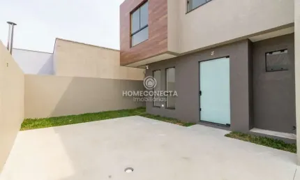 Casa em condomínio fechado com 3 quartos à venda na Rua Luiz Gallieri, Uberaba, Curitiba, 110 m2 por R$ 679.000