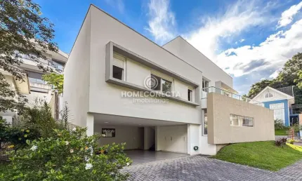 Casa em condomínio fechado com 3 quartos à venda na rua doutor lubumir viergbiski, campo comprido, curitiba, 216 m2 por r$ 2.150.000