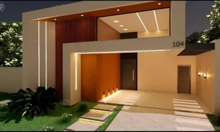 Casa em condomínio fechado à venda na Avenida Abadia de Oliveira Lima, 151, Alphaville Campo Grande, Campo Grande