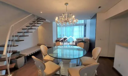 Vende apartamento no Brooklin! Pé direito duplo! Alto padrão.