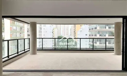 Apartamento novo à venda, no contrapiso, 206m² nos jardins, 3 suítes, 4 vagas