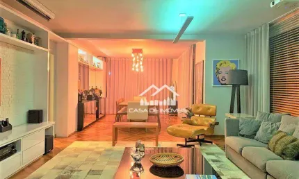 Apartamento totalmente mobiliado à venda, 200m², maravilhoso! Pinheiros