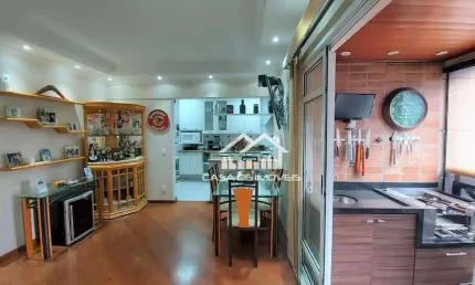 Vende apartamento com 98m², 3 suítes e varanda gourmet em moema.