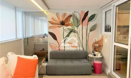 Vende lindíssimo apartamento com 86m² em conceito aberto na vila olímpia.