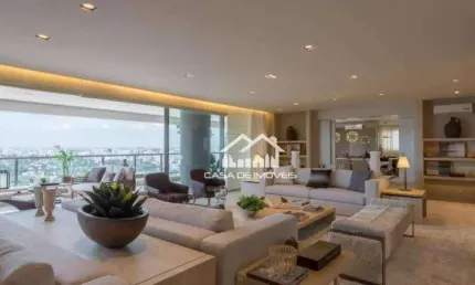 Vende lindíssimo apartamento, de arquiteto, todo mobiliado no campo belo.