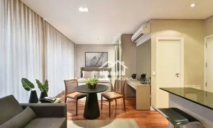 Vende lindíssimo apartamento de alto padrão com 42m² na vila nova conceição.