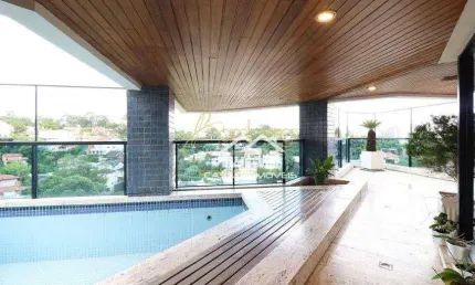 Vende apartamento com 440m², 4 suítes em rua fechada no Panamby
