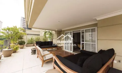 Vende apartamento de alto padrão com 280m² na vila nova conceição divisa com o itaim