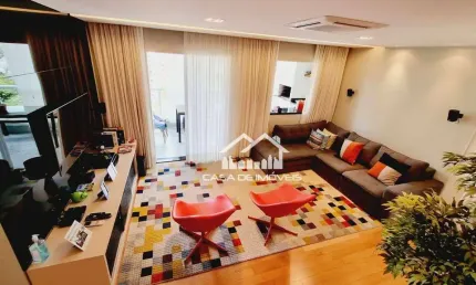 Vende cobertura duplex com 188m², 3 dormitórios e espaço gourmet.