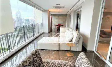 Apartamento para locação no Parque Cidade Jardim, 255m², 3 suítes, 4 vagas