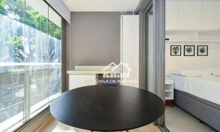 Vende studio mobiliado, super moderno, na Vila Madalena.