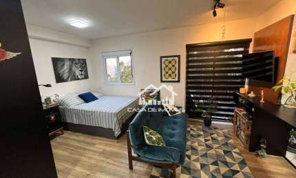 Vende apartamento tipo studio, em prédio novo com lazer na Vila Andrade.