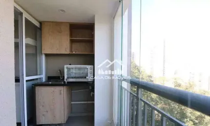 Vende apartamento com 38m², mobiliado e super planejado na Vila Andrade.