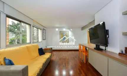 Vende apartamento com 98m², 100% reformado e modernizado, no brooklin.