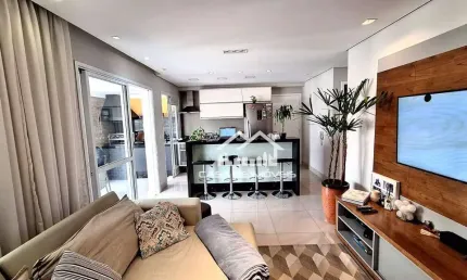 Vende lindo apartamento com 79 m² na Vila Andrade  com 2 suítes, 2 vagas e varanda gourmet.