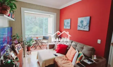 Vende apartamento com 51m², 2 dormitórios e 1 vaga, na vila andrade.