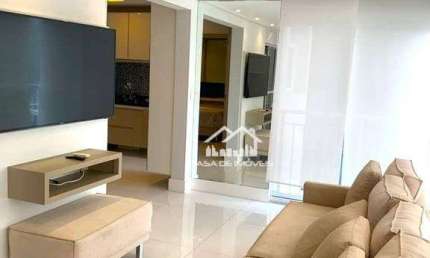 Apartamento para locação, 54m², 1 suíte, 1 vaga na Vila Nova Conceição
