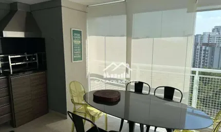 Vende apartamento com 79m², 2 suítes, lavabo, varanda gourmet e