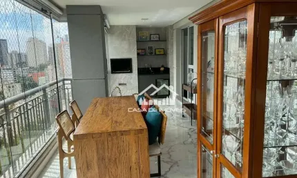 Vende apartamento com 192m², 3 suítes, varanda gourmet e lazer clube na vila andrade.