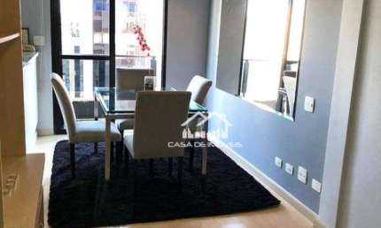 Vende apartamento duplex mobiliado, com 1 suíte,  em Moema