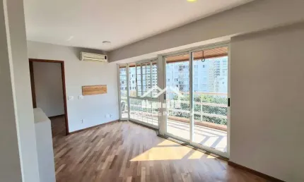 Aluga apartamento com 44m², 1 suíte, 1 vaga, depósito e lazer, no Portal do Morumbi.