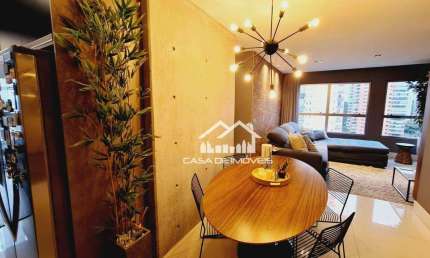 Vende apartamento mobiliado com 70m² no Maxhaus com 2 dormitórios, no Panamby.