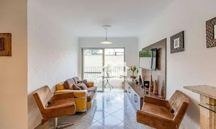 Vende apartamento com 65m², 2 dormitórios sendo 1 suíte e lazer, em Moema.