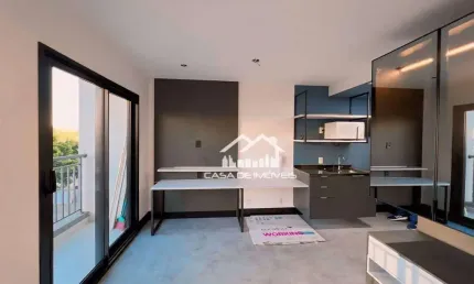 Vende studio de 26m², ao lado do metrô eucaliptos, em moema