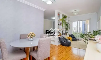 Vende apartamento com 74m², 2 dormitórios sendo 1 suíte, 2 vagas e lazer completo, no morumbi