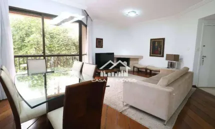 Vende apartamento com 143m², 4 dormitórios, 2 suítes, 2 vagas e lazer completo no morumbi.