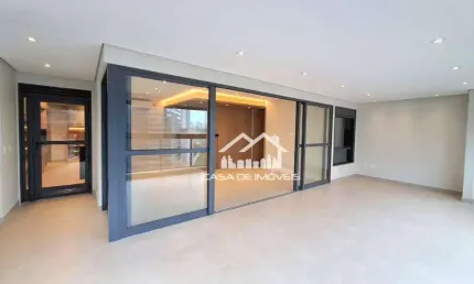 Vende ou aluga apartamento novo com 162m², 3 suítes, varanda gourmet, 3 vagas e lazer, no Parque da Cidade