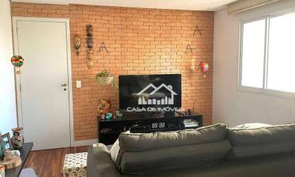 Vende apartamento de 84m², com 2 suítes e 2 vagas, na Vila Andrade.